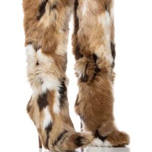Akira Azalea Wang Fur Boot